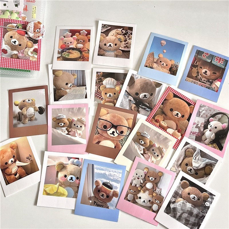 Vintage Collectible Bears - Cute Rilakkumas Bear Diy Scrapbook Decor