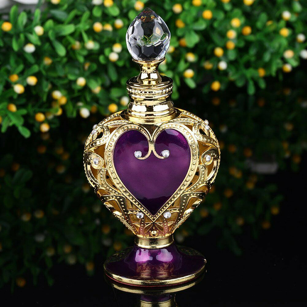 1pc Crystal Perfume Bottle Pur - Vintage Collectible Perfume Bottles ulasan dan harga