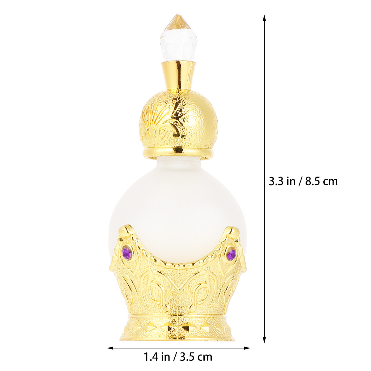 15Ml Gold Perfume Bottle Vinta - Vintage Collectible Perfume Bottles ulasan dan harga