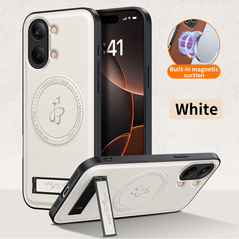 Luxury Leather Stand Phone Cas - Camera Leather Case ulasan dan harga