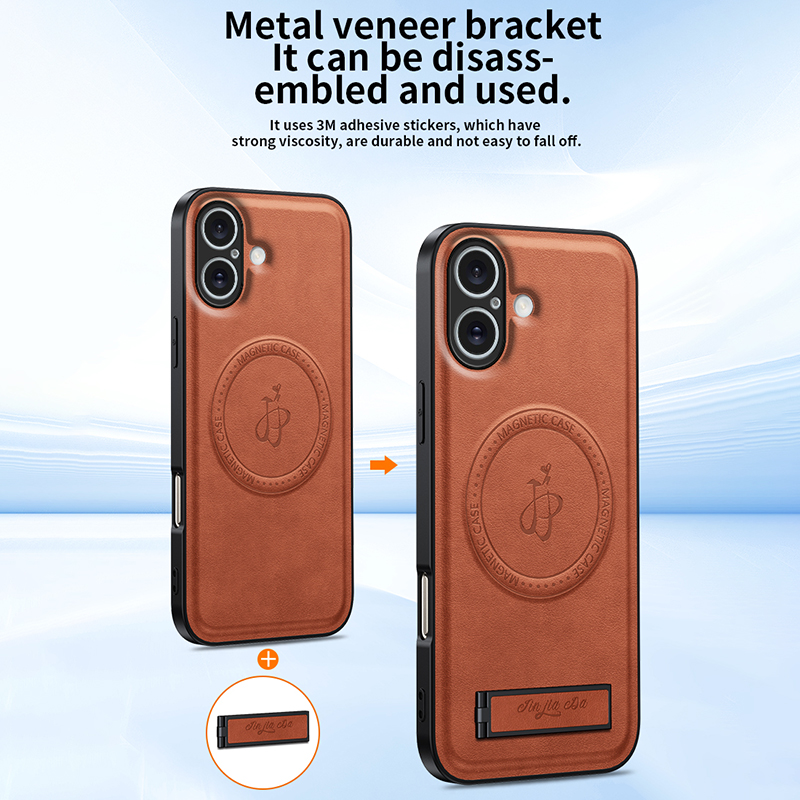 Luxury Leather Stand Phone Cas - Camera Leather Case ulasan dan harga