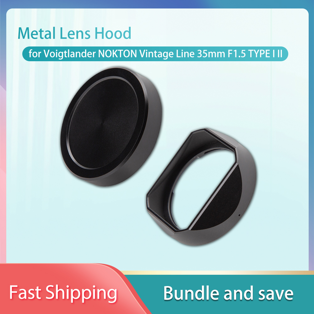 Metal Lens Hood for Voigtlande - Lens Cap Vintage ulasan dan harga