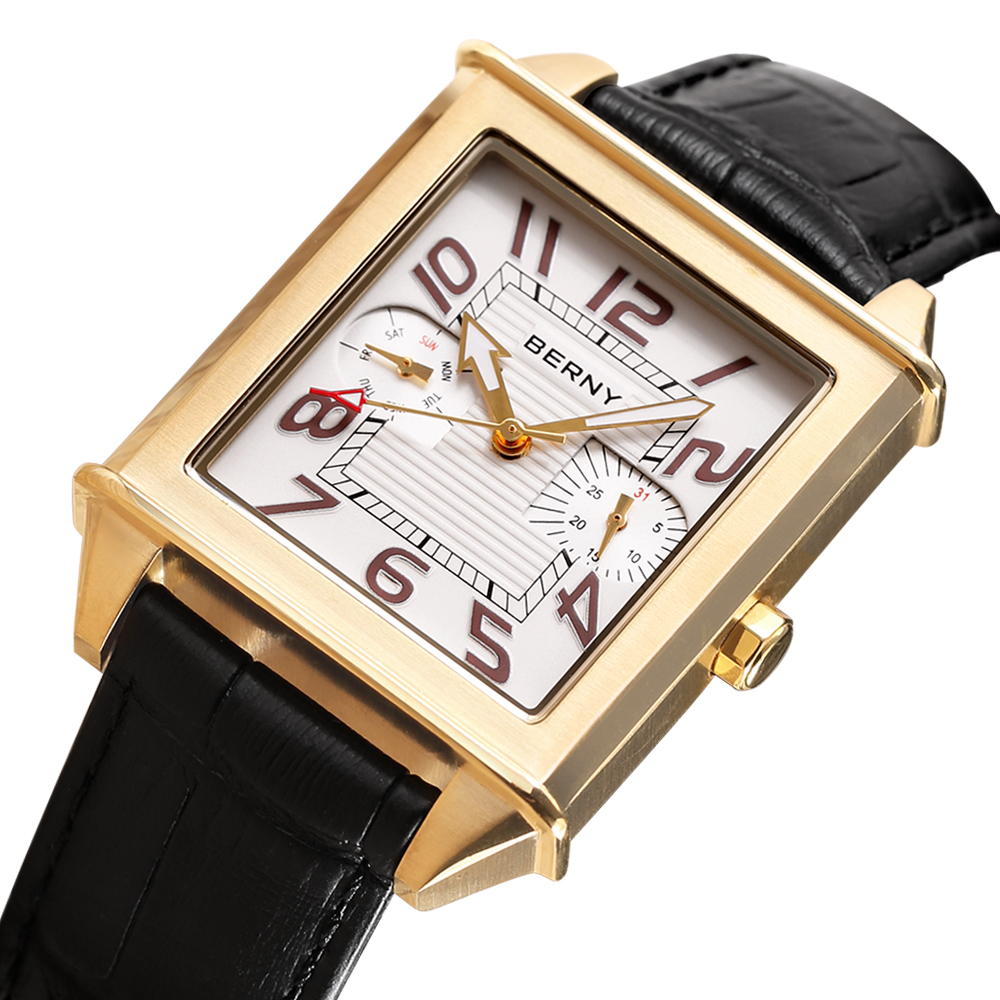 BERNY 6P25 Quartz Watch for Me - Vintage Collectible Watches ulasan dan harga