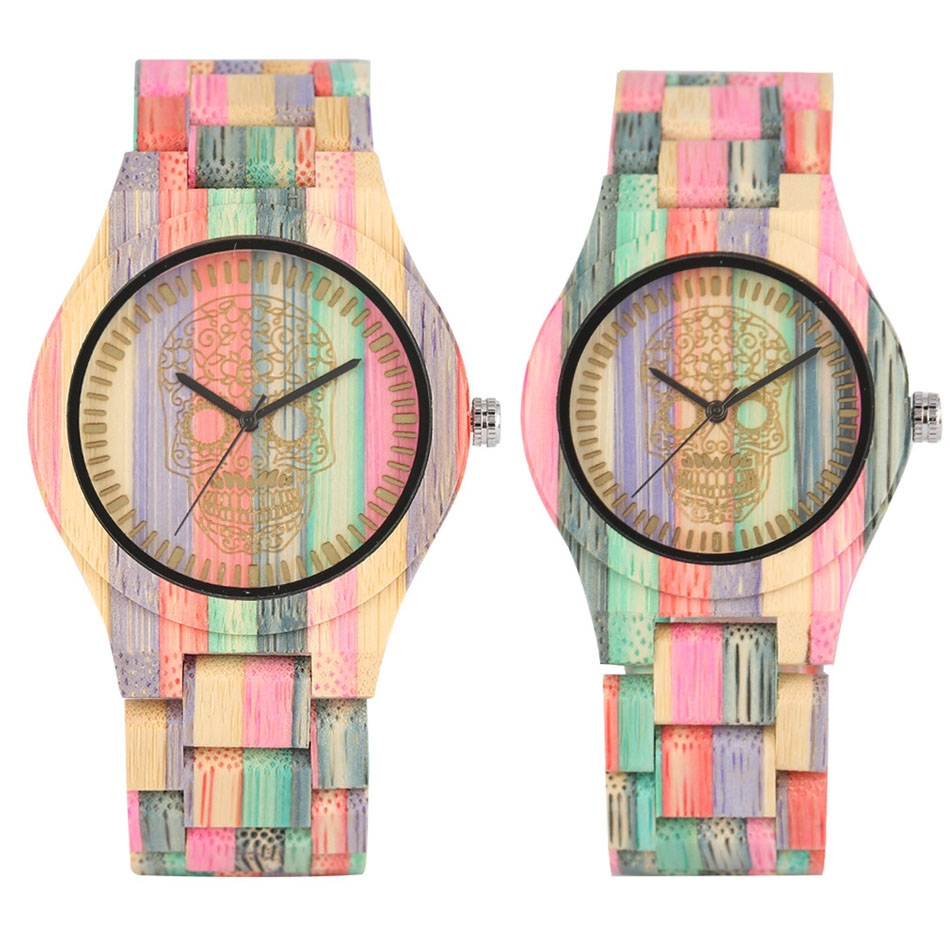 Vintage Stylish Colorful Bambo - Vintage Collectible Watches ulasan dan harga