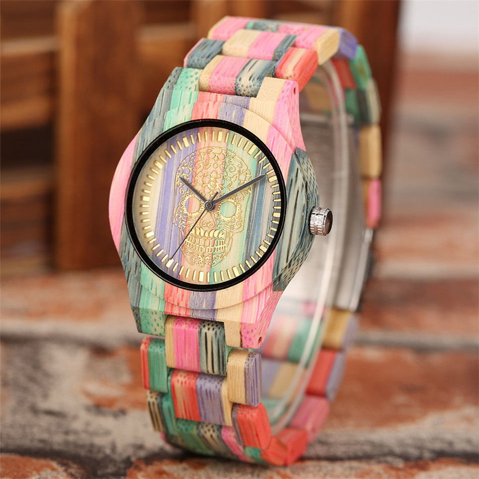 Vintage Stylish Colorful Bambo - Vintage Collectible Watches ulasan dan harga