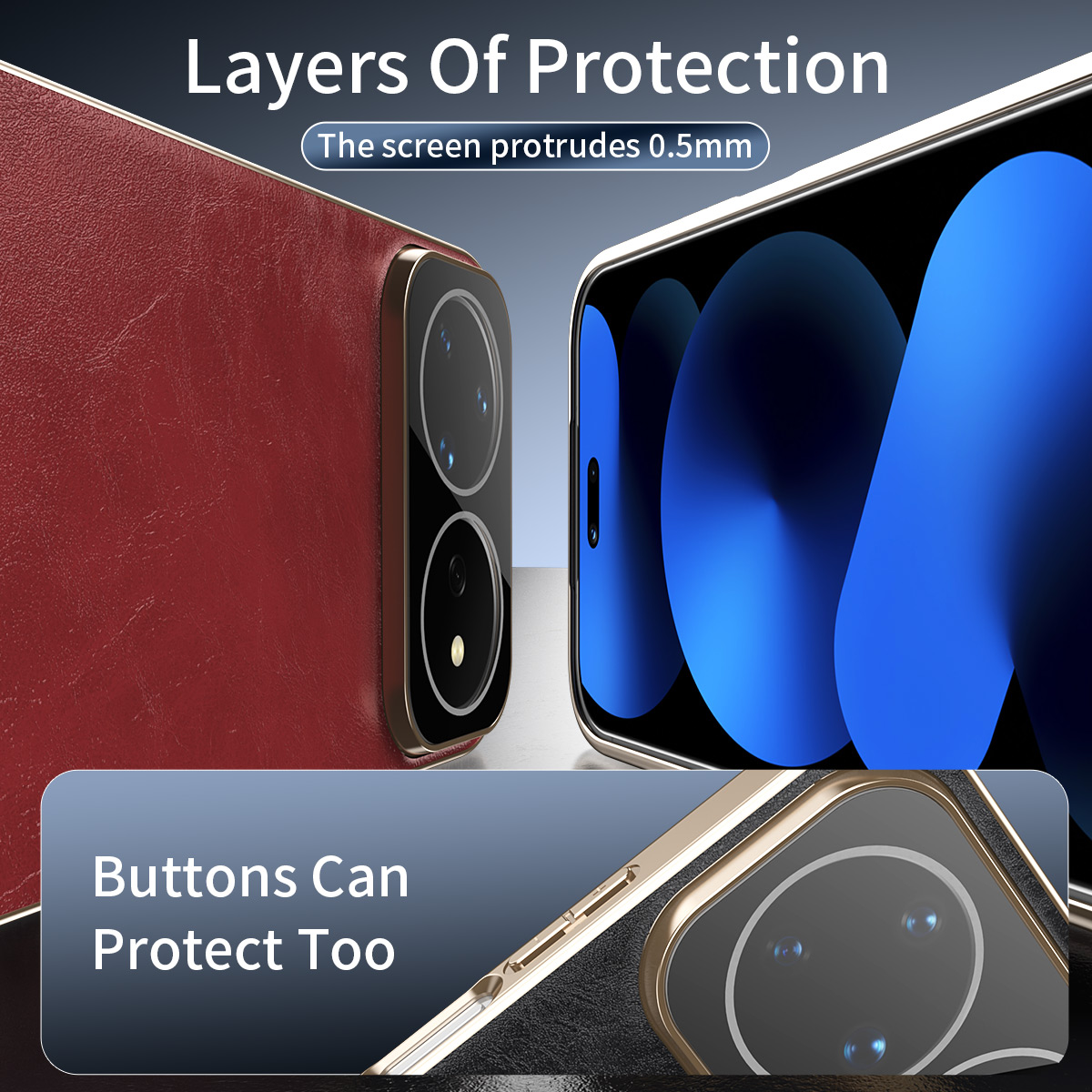 Premium Leather Camera Protect - Camera Leather Case ulasan dan harga