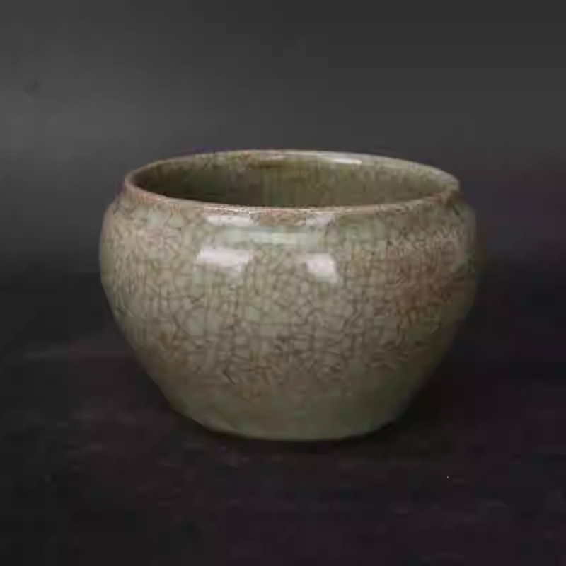 Handmade Ming-Style Crackle Gl - Vintage Collectible Furniture ulasan dan harga
