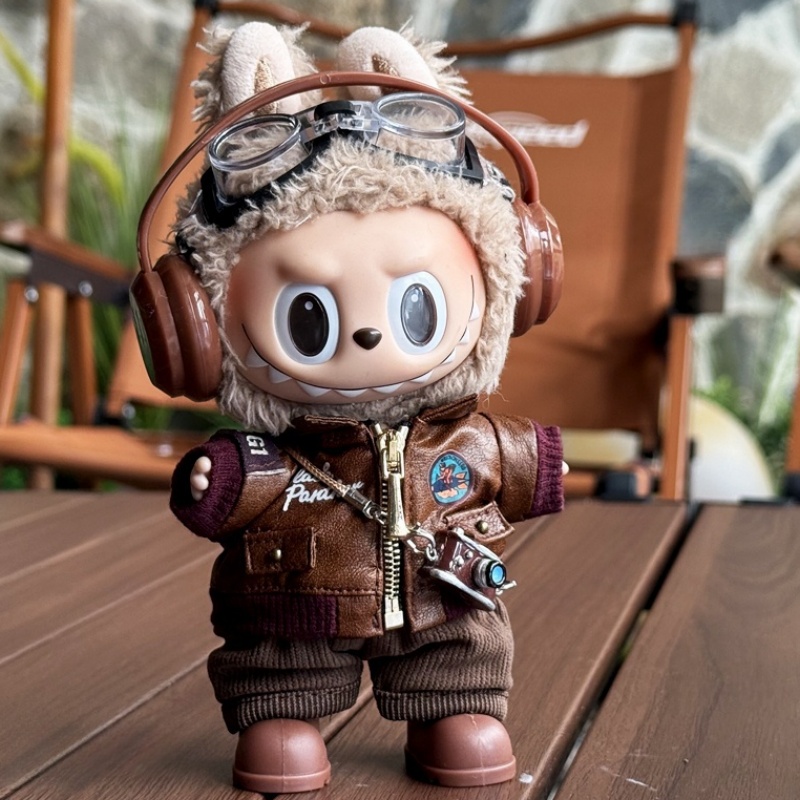 Labubu Retro Pilot Outfit Vint - Collectible Vintage Cameras ulasan dan harga
