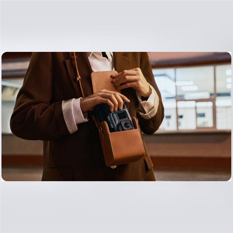 PHILE-Protective Leather Case  - Lens Cap Vintage ulasan dan harga