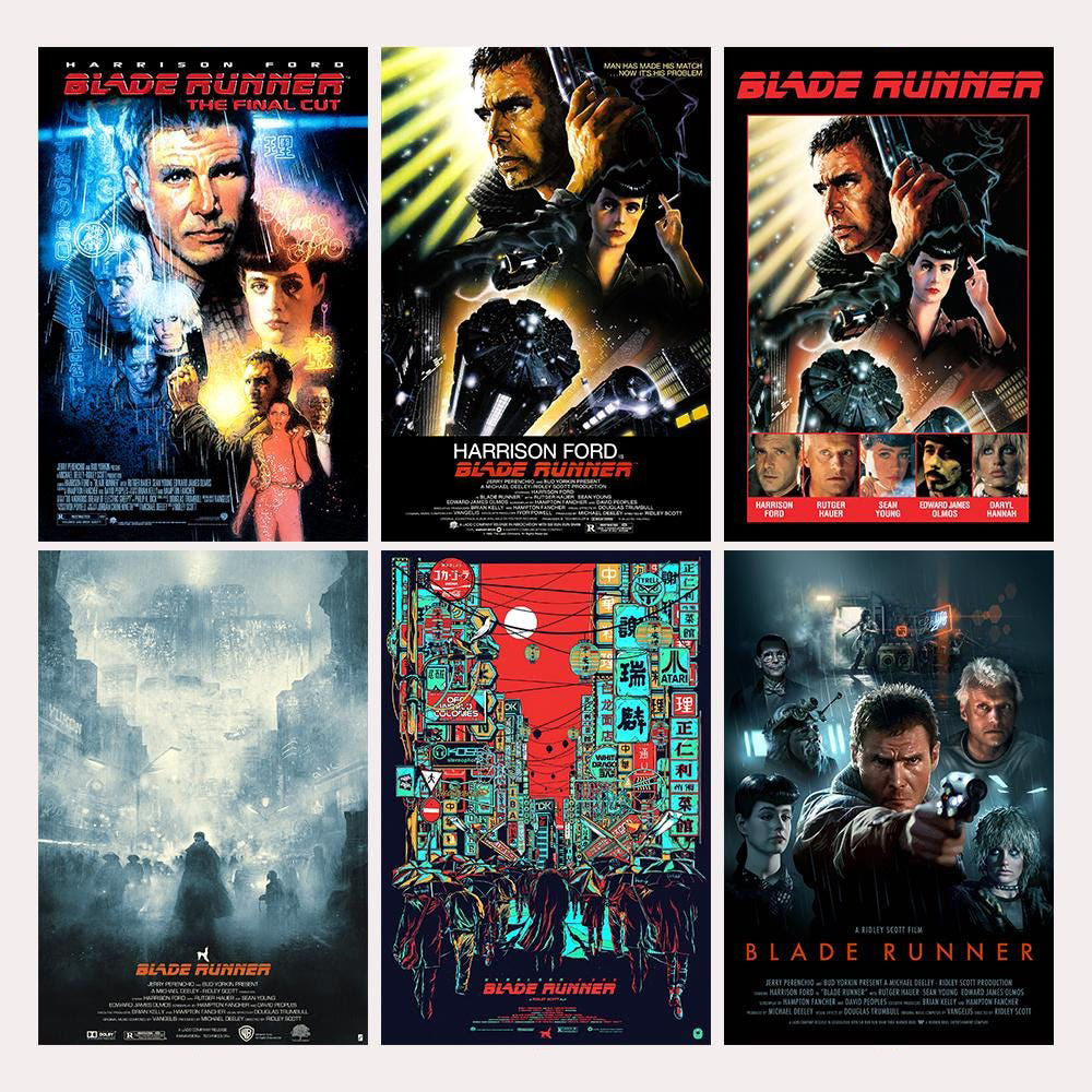 Blade Runner 1982 Classic Movi - Vintage Collectible Posters ulasan dan harga