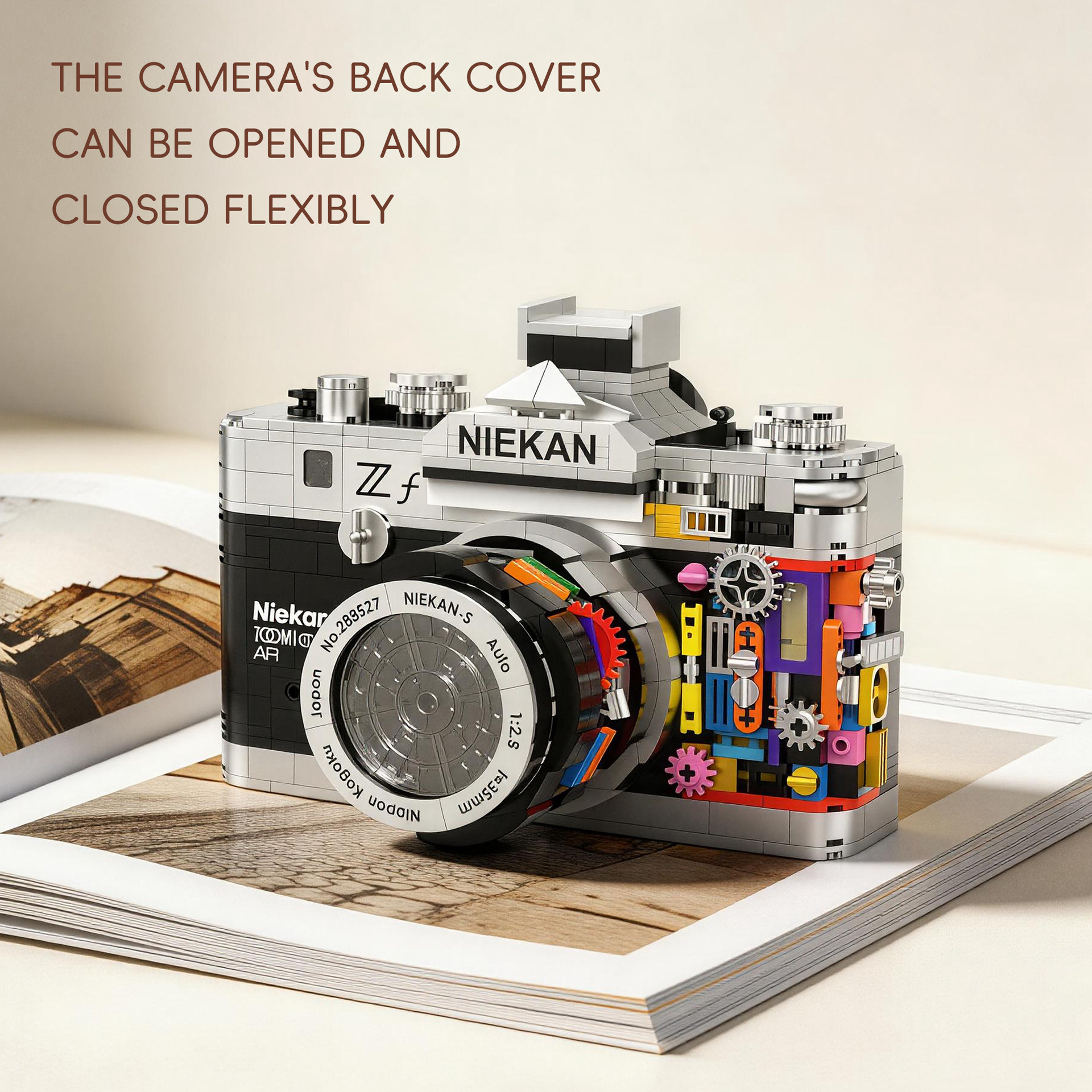 865PCS Retro Camera Building B - Collectible Vintage Cameras ulasan dan harga