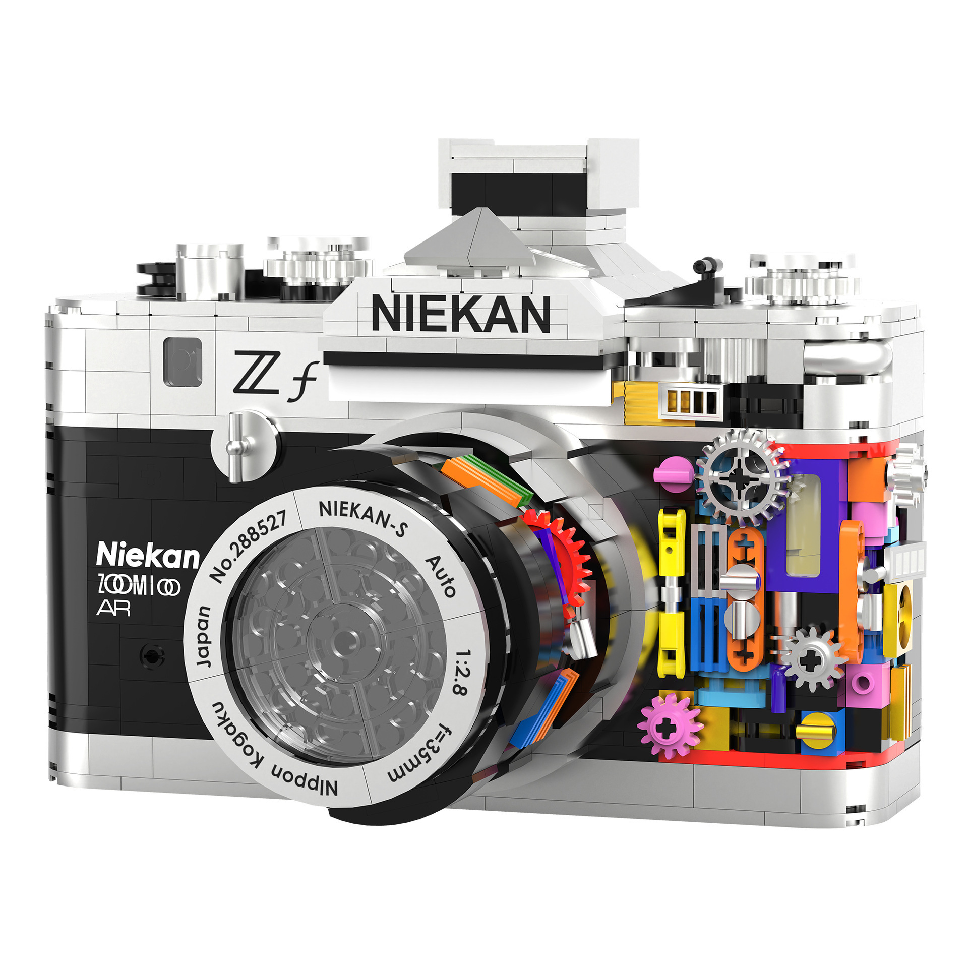 865PCS Retro Camera Building B - Collectible Vintage Cameras ulasan dan harga