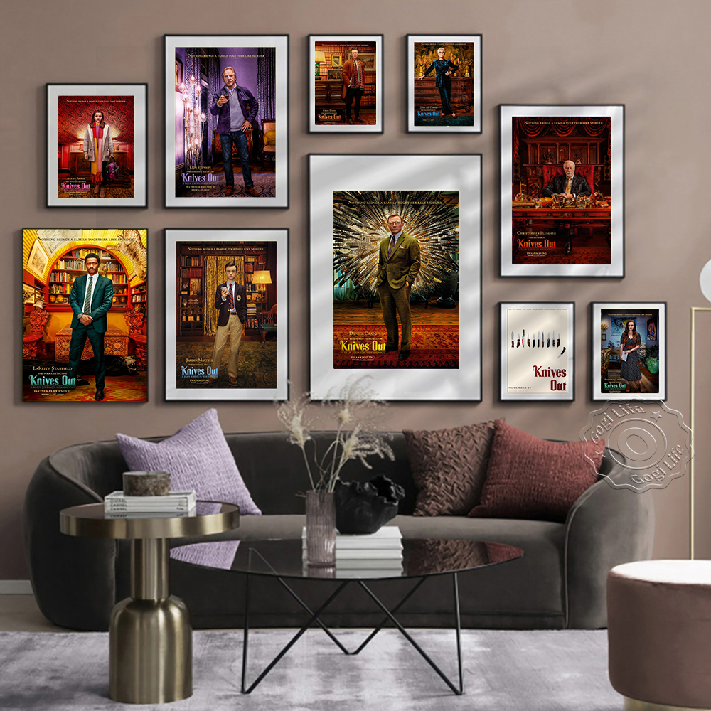 America Movie Knives Out Publi - Vintage Collectible Posters ulasan dan harga
