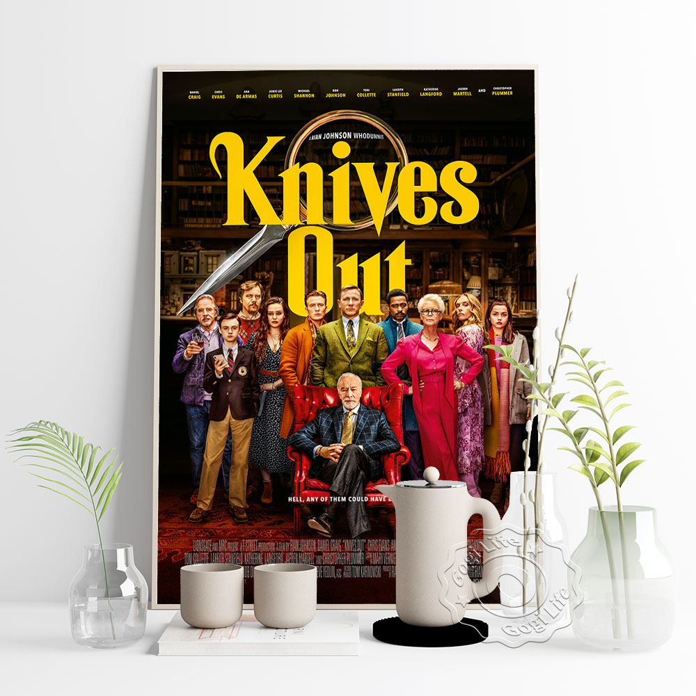 America Movie Knives Out Publi - Vintage Collectible Posters ulasan dan harga