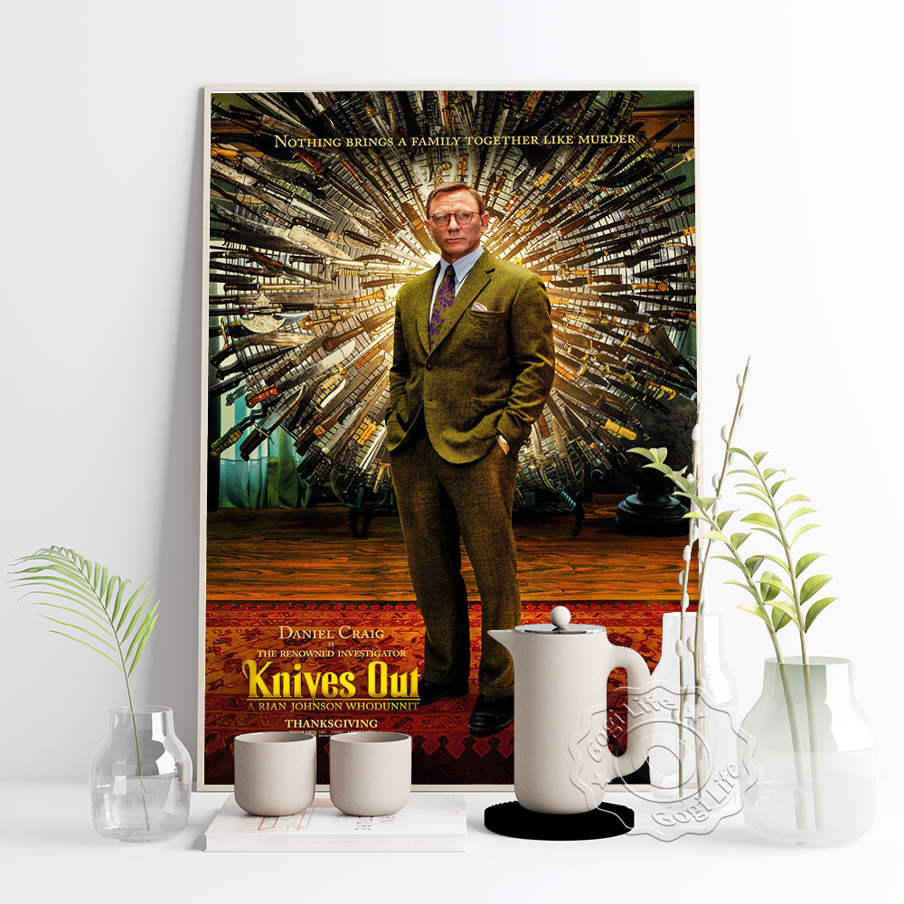 America Movie Knives Out Publi - Vintage Collectible Posters ulasan dan harga