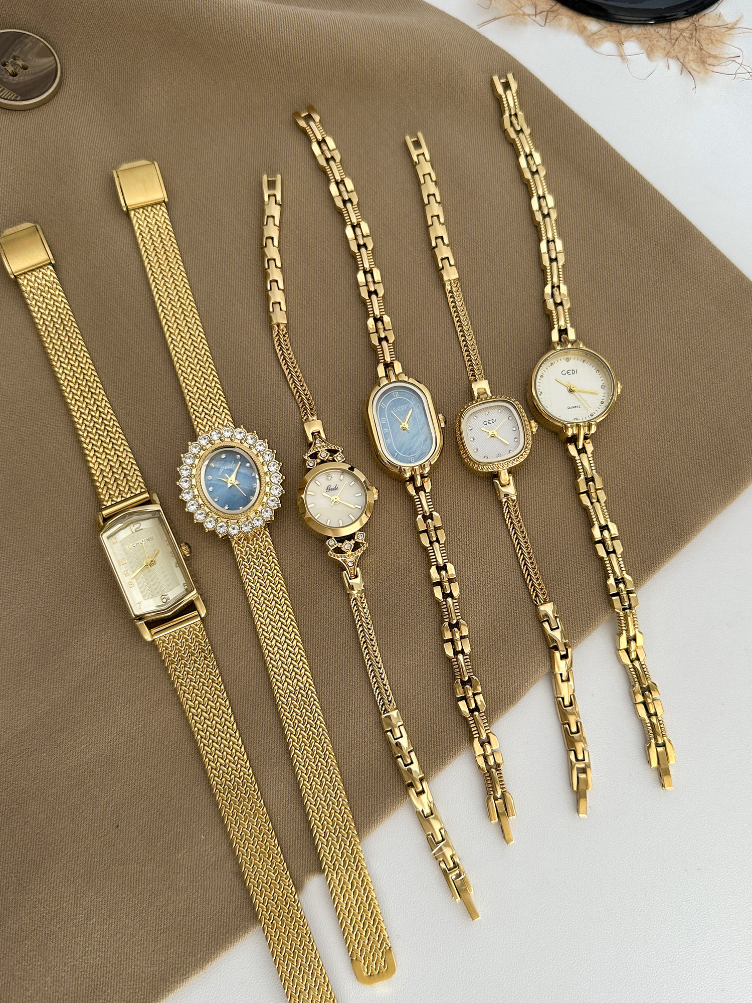 Vintage Gold Women's Watch Col - Vintage Collectible Watches ulasan dan harga