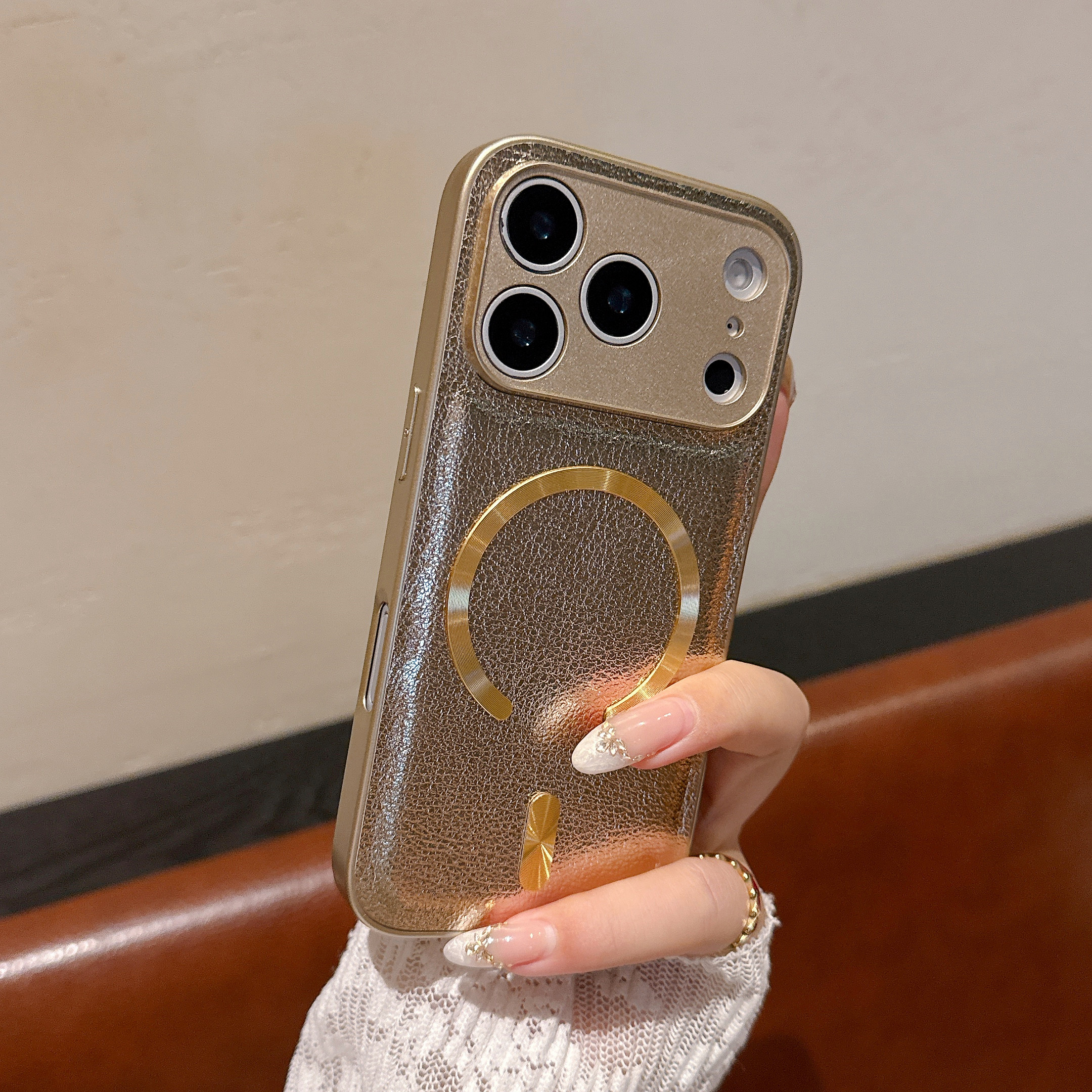 Camera Protector Magnetic PU L - Camera Leather Case ulasan dan harga