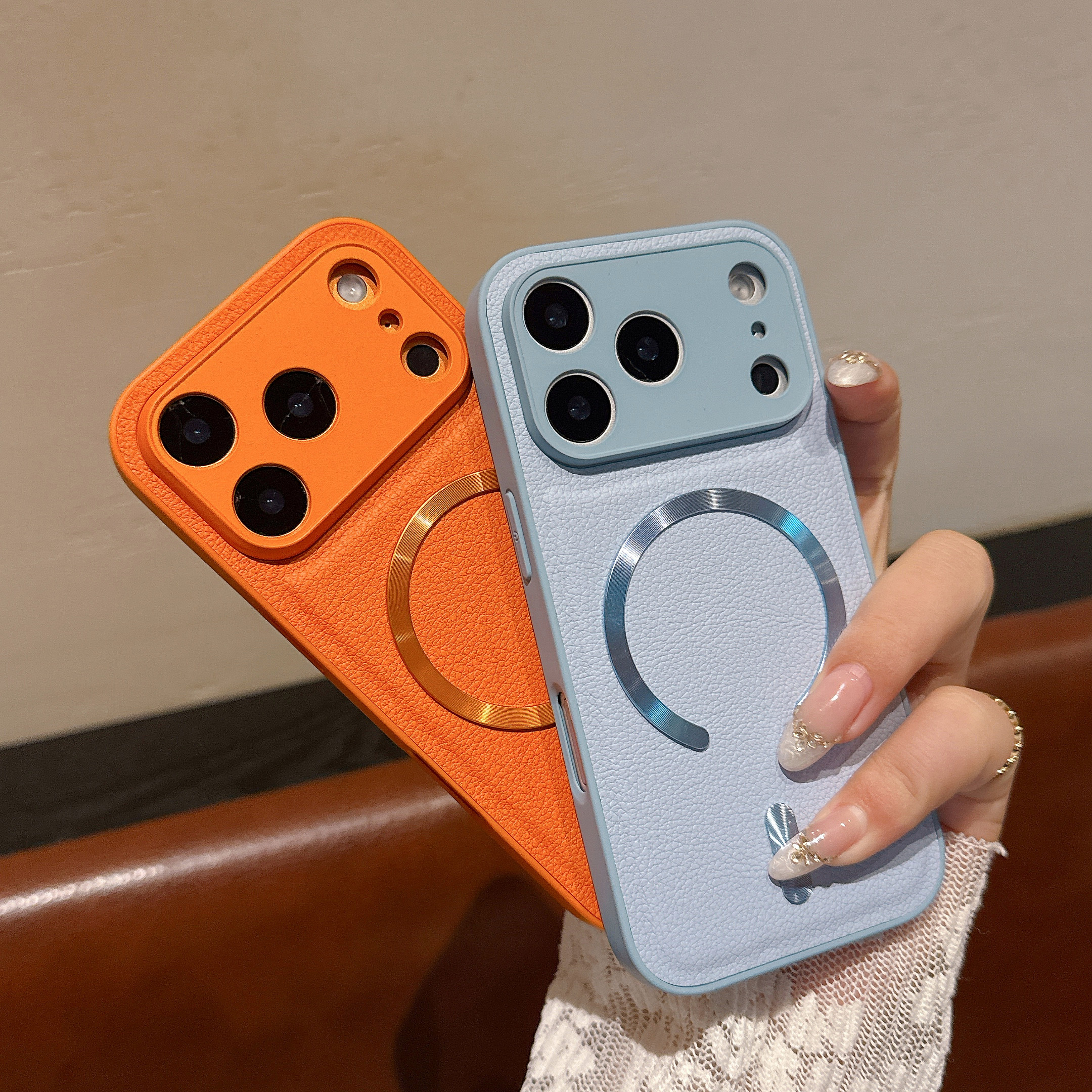 Camera Protector Magnetic PU L - Camera Leather Case ulasan dan harga