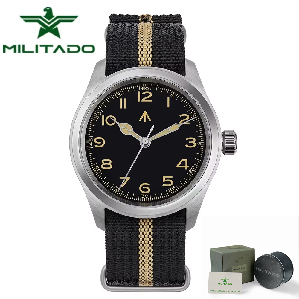 Militado ML08 Watch 38mm Men V - Vintage Collectible Watches ulasan dan harga