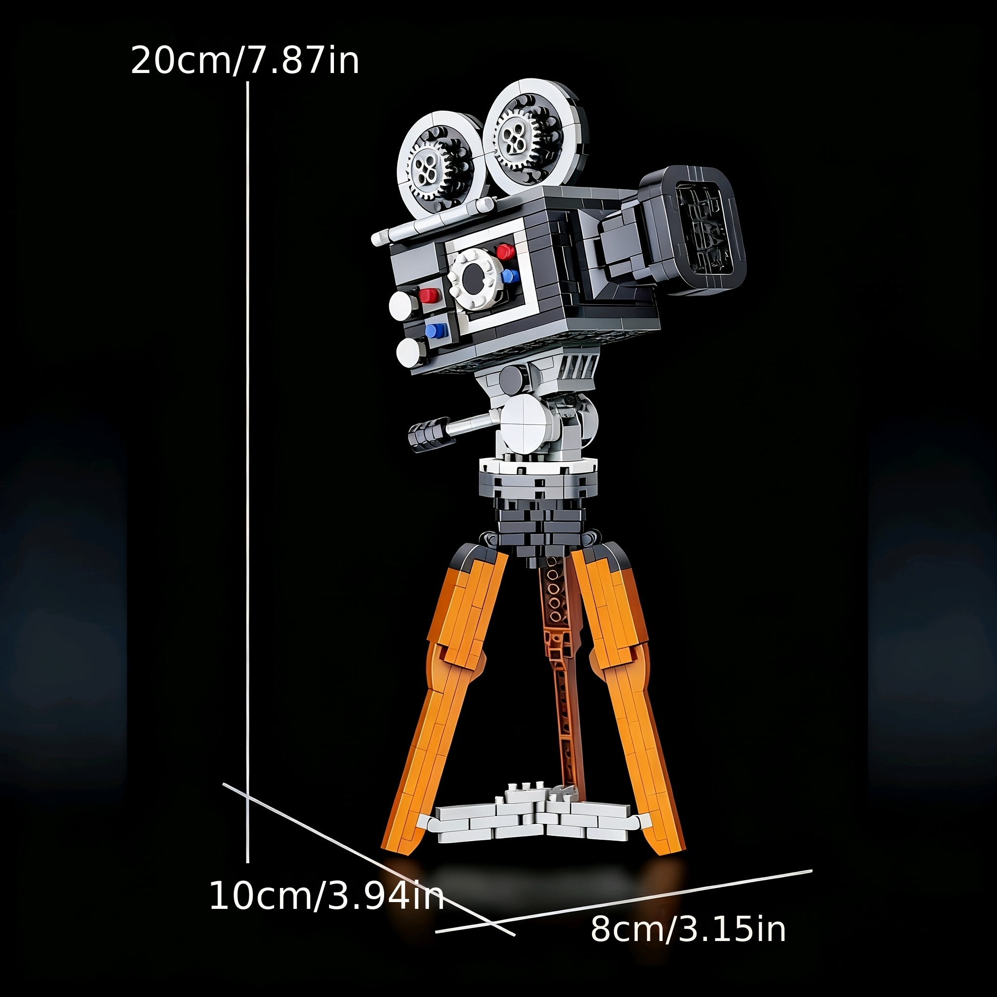 DIY Building Block Camera Desk - Collectible Vintage Cameras ulasan dan harga