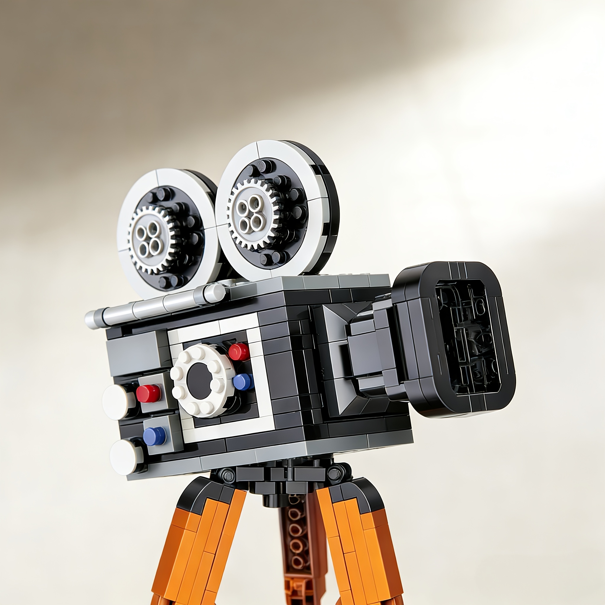 DIY Building Block Camera Desk - Collectible Vintage Cameras ulasan dan harga