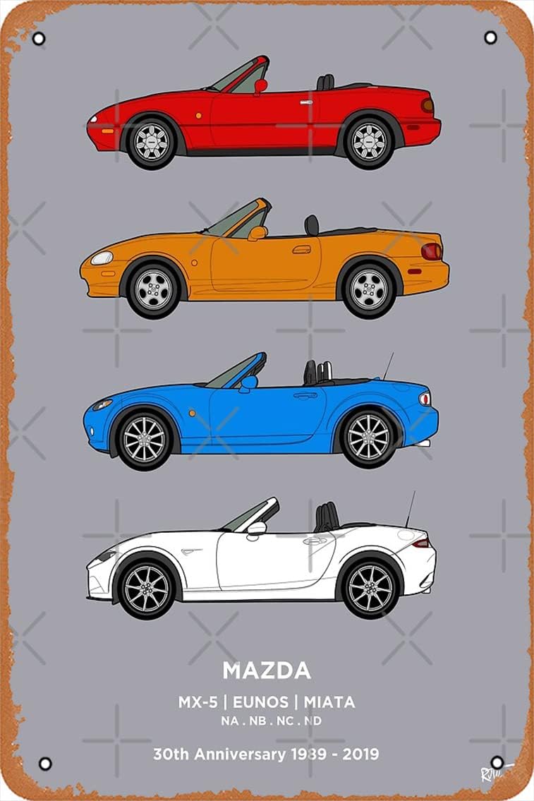 MX-5 / Miata/Eunos 30th Classi - Vintage Collectible Posters ulasan dan harga