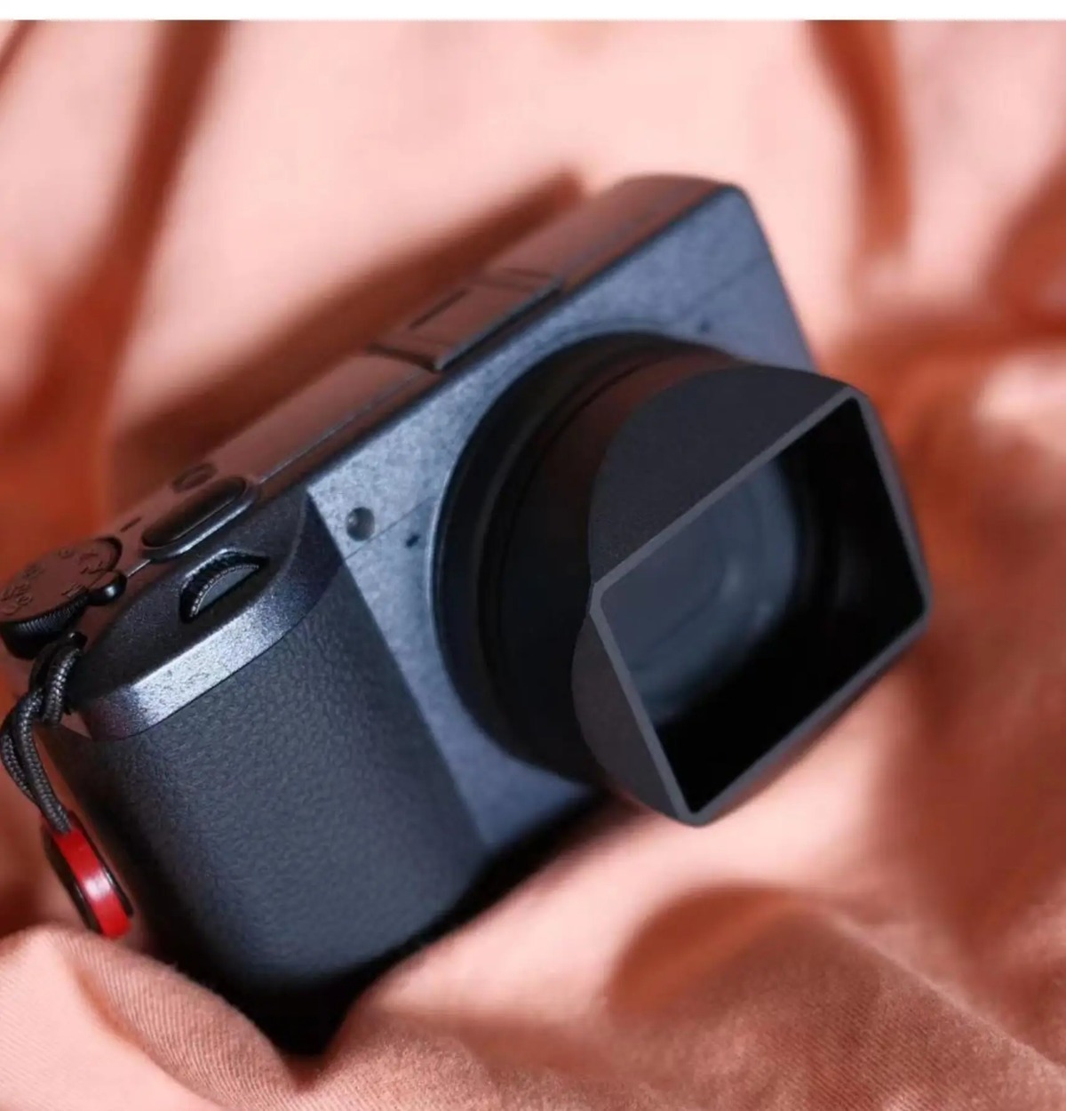Square Metal Lens Hoods with A - Lens Cap Vintage ulasan dan harga