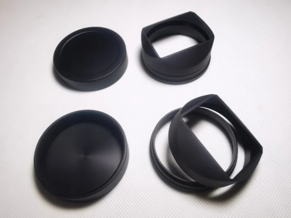 Square Metal Lens Hoods with A - Lens Cap Vintage ulasan dan harga