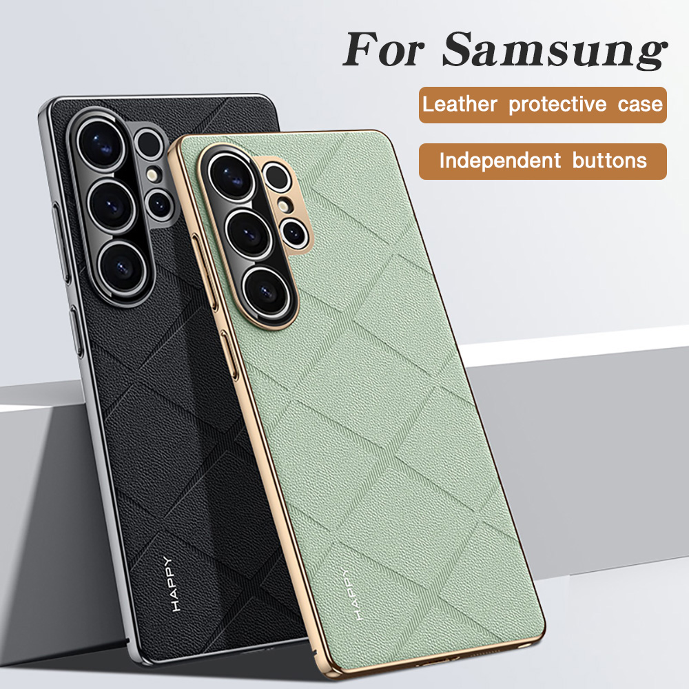 Leather Plating For Samsung S2 - Camera Leather Case ulasan dan harga