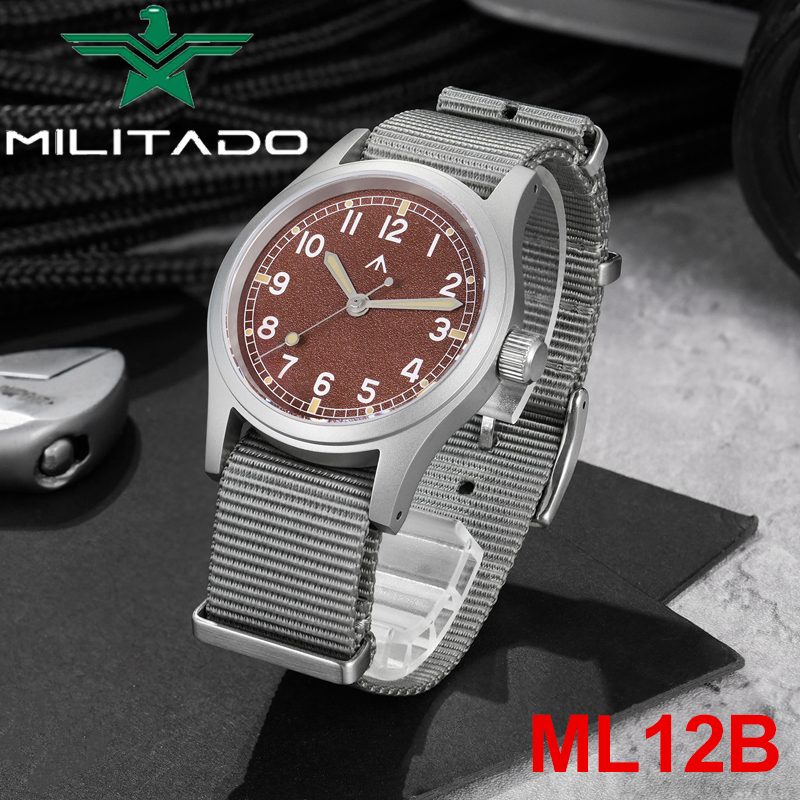 Militado ML12B Mens Watch VH31 - Vintage Collectible Watches ulasan dan harga