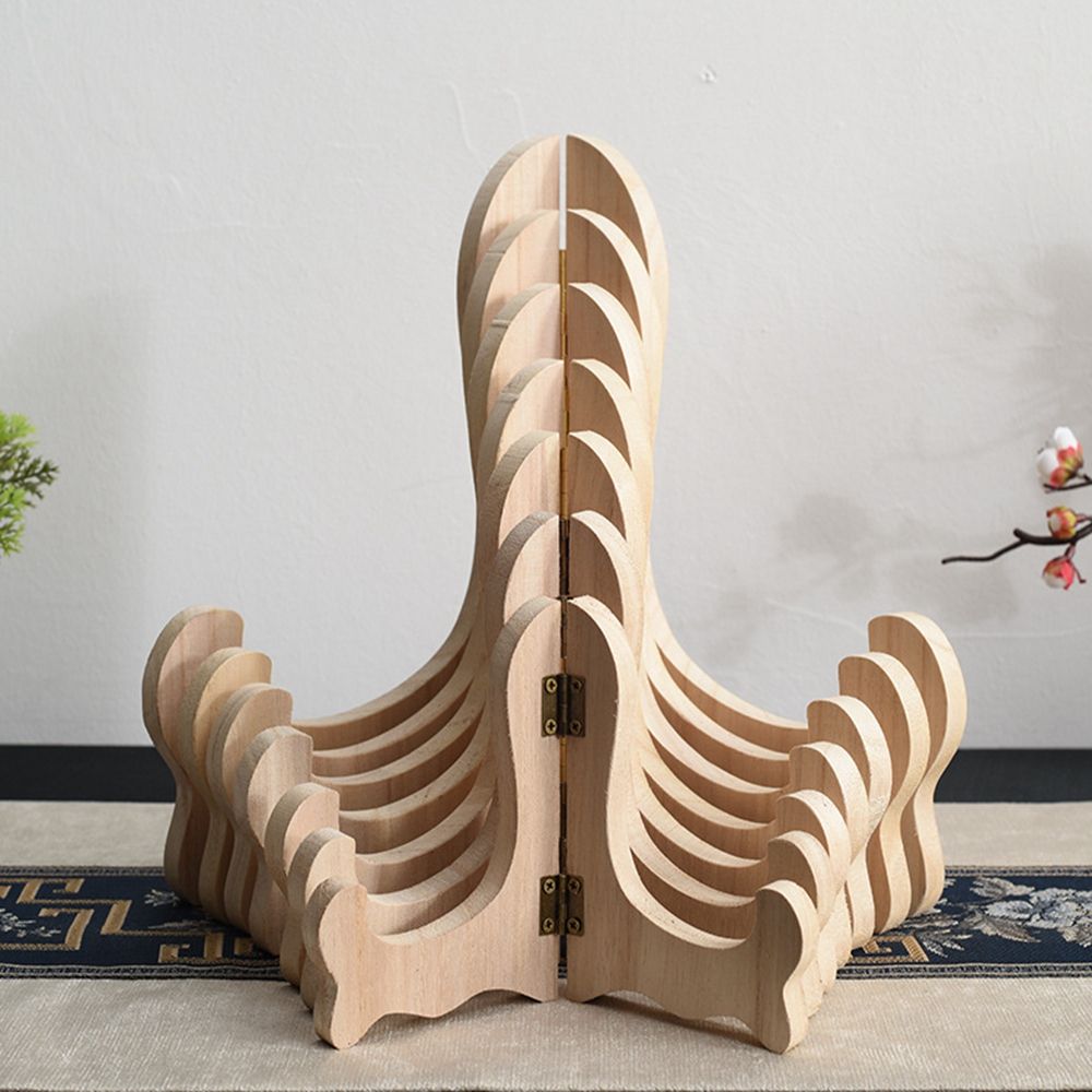Adjustable Vintage Wood Displa - Vintage Collectible Furniture ulasan dan harga
